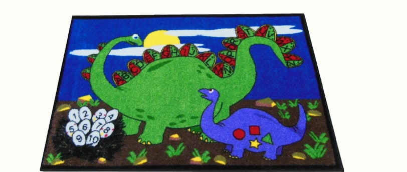 Dinosaur Land Rug