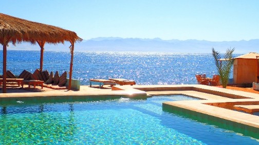 Egypt beaches Ras shitan Nuweiba at Bedouin star