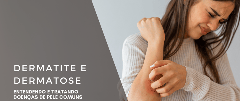 coceira dermatite e dermatose
