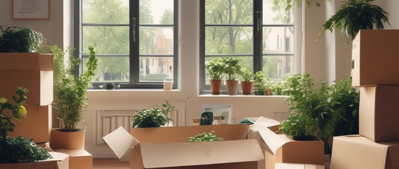 appartement en demenagement