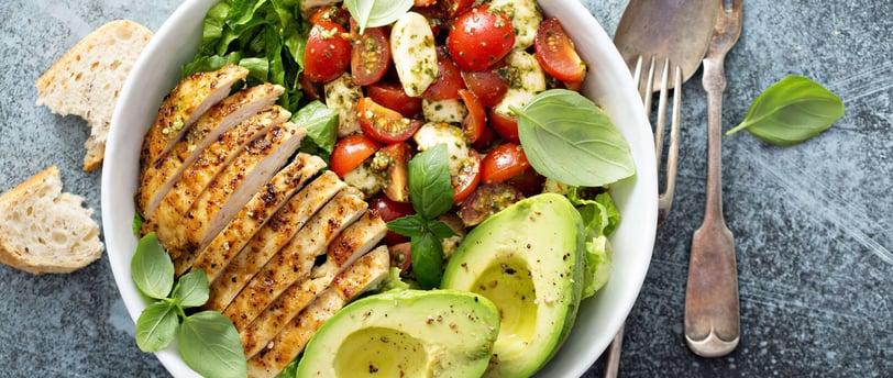 avocado chicken salad