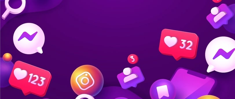 Ícones de redes sociais