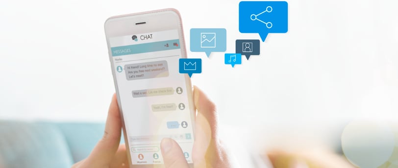 Celular com chatbot para advogados
