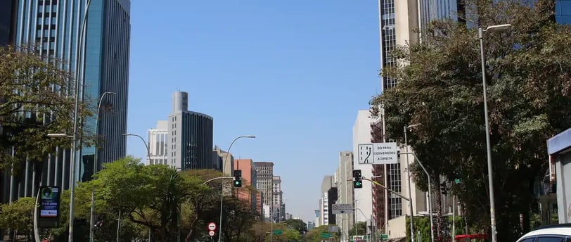 Avenida Faria Lima em São Paulo