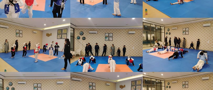 Taekwondo sparring kits, martial arts uniforms, Taekwondo guards, Taekwondo training, Delhi NCR