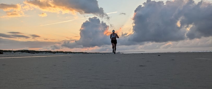 beach runner
