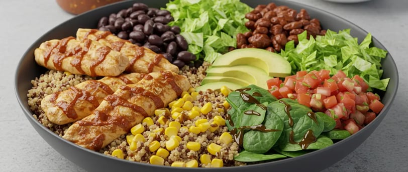 High-Protein Chicken & Quinoa Meal Prep Bowls – Nutritious and Easy Lunch Option