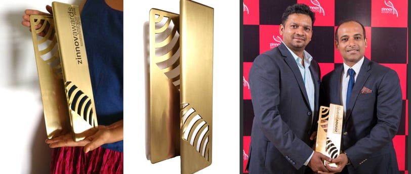 Zinnov Confluence Awards trophy 