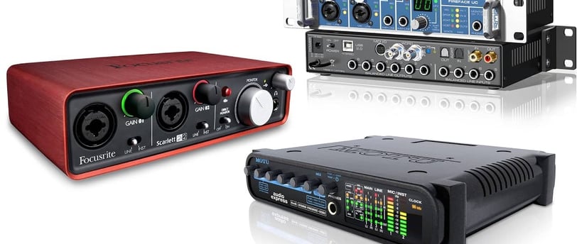 a variety of audio and audio devices