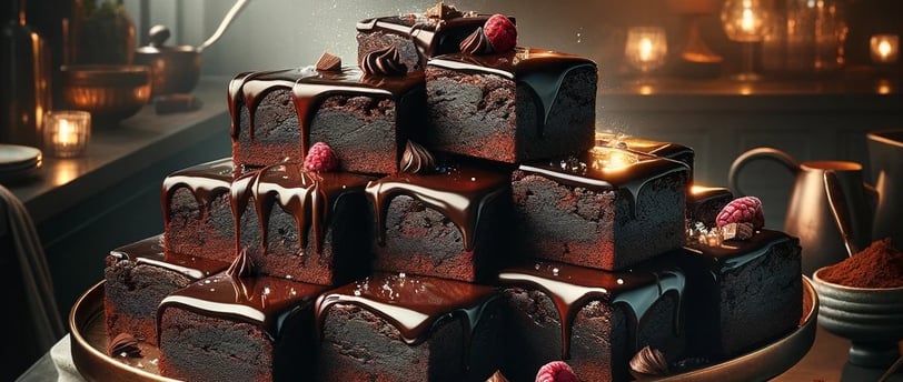 lejra dark chocolate brownies
