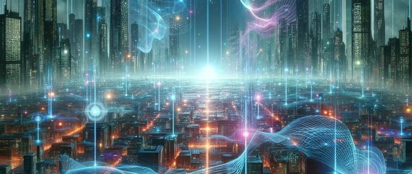lejra cityscape with a futuristic cityscape in the background