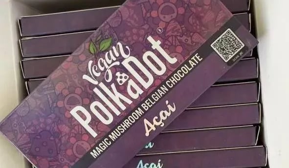 Polkadot Mushroom Box