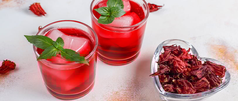Cha de hibisco