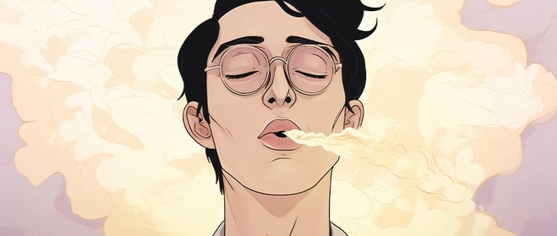 Homem fumante