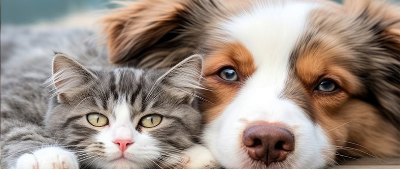 Cachorro e gato