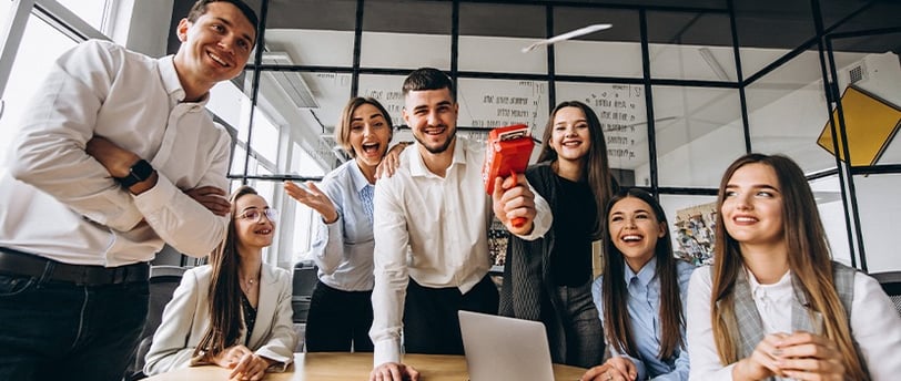 Pessoas no trabalho