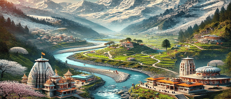 A char dham yatra by helicopter