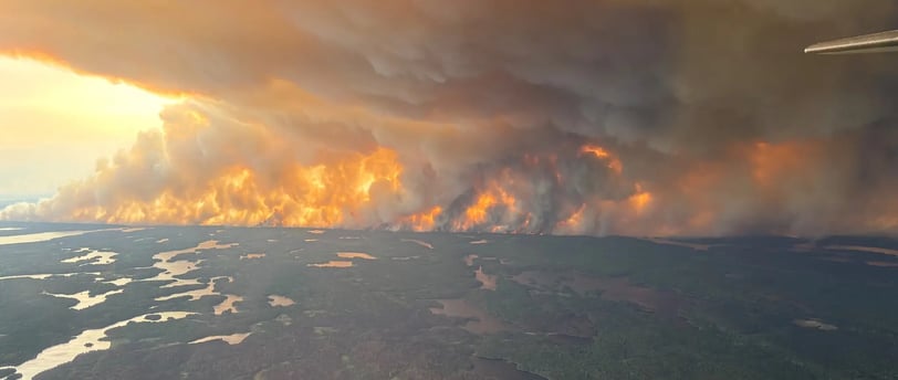 image incendies canada