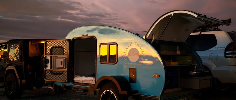 breath trailer sunset teardrop