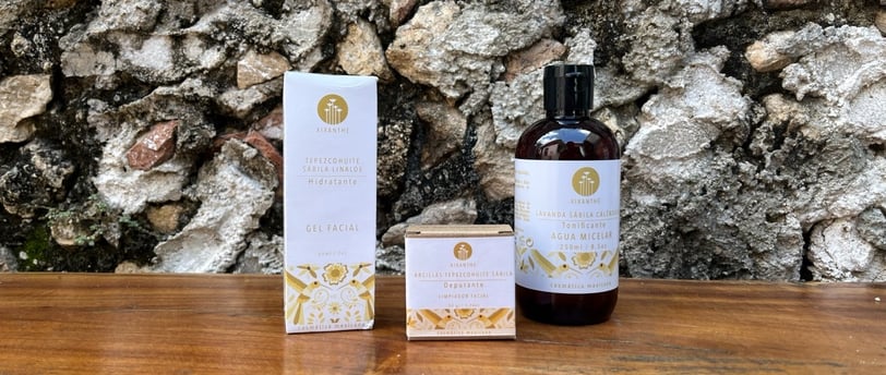 Cosmética natural - productos hechos con ingredientes naturales