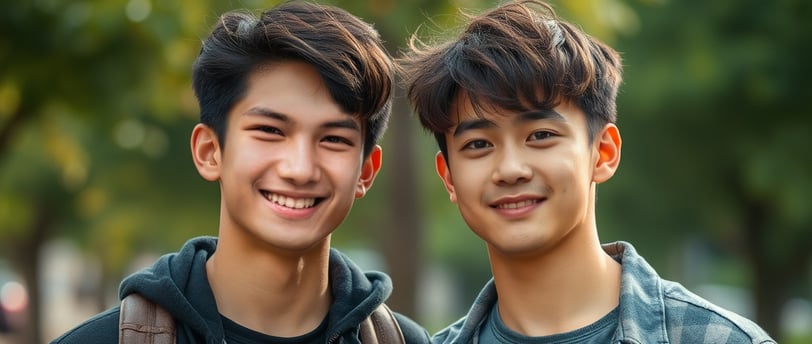 ai generated image of the characters of Tay and Third