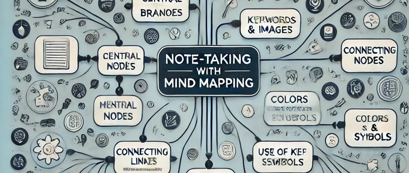 mind mapping concept in a mind map