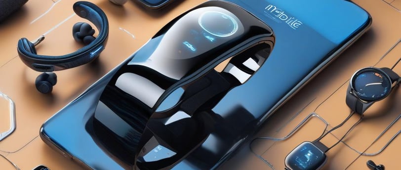 smarthfones e gadgets sobre uma mesa