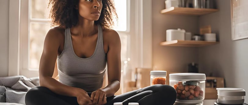 woman trying to decide on what medication to take for menopause depression