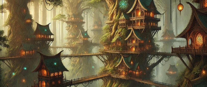 Anuheim - Elderwood Home to the Silvanthar Wood Elves