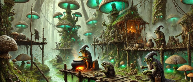 Anuheim - Swamp Goblin Village