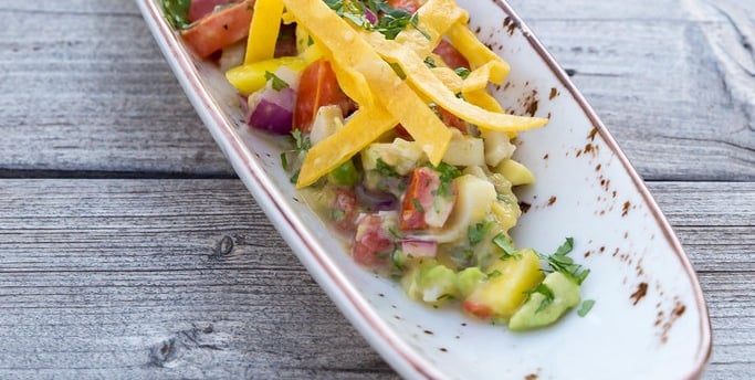 ceviche de mango