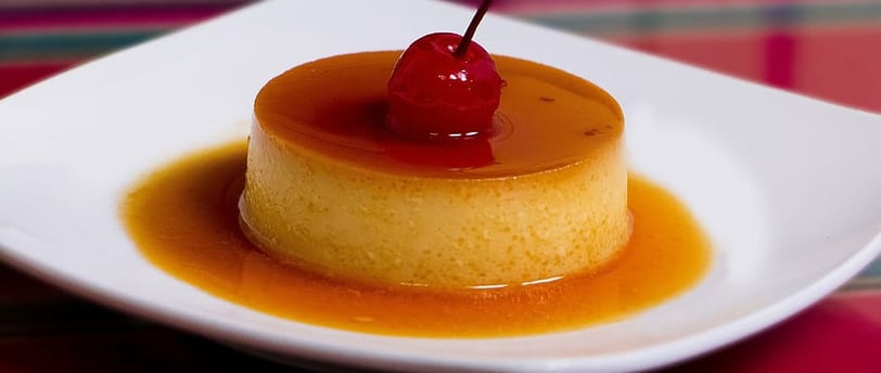 flan de huevo casero