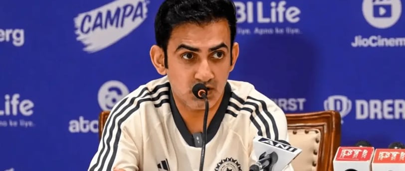 Gautam gambhir return to India