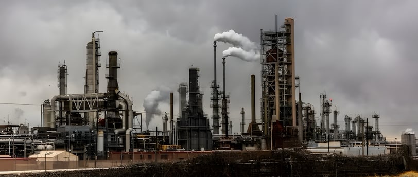 Industrial emission in manufacturing