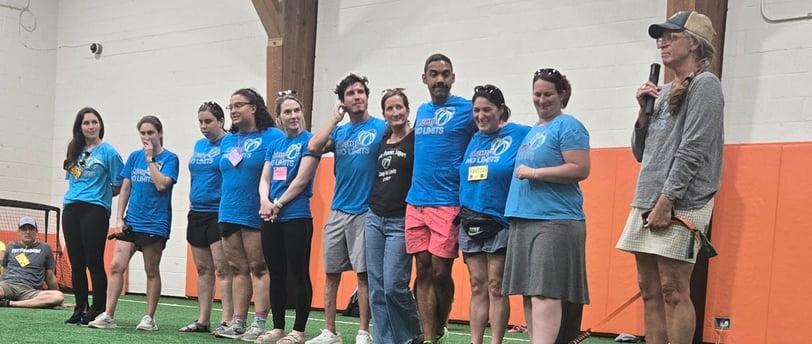 Image of Camp No Limits Staff during Announcements