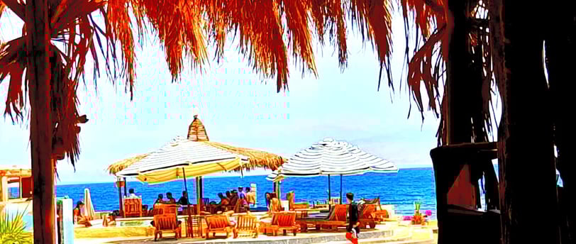 egypt beach swimming pool