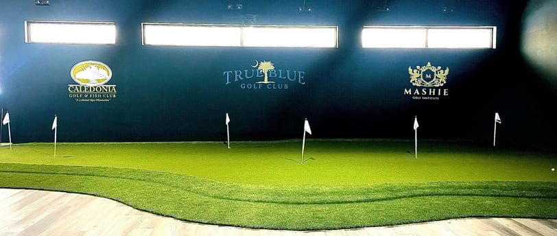 Caledonia, True Blue, Mashie Golf sponsors, Myrtle Beach
