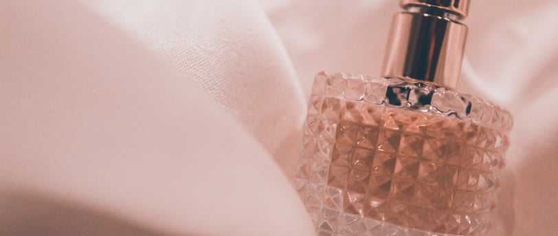 Pink Perfume Bottle