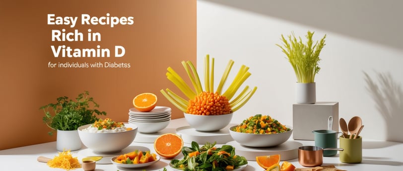 a table with a bowl of food and a vase with oranges