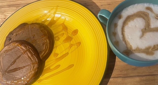 Pancake fit al cacao