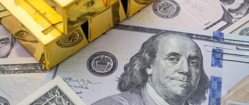 Gold and us dolller  