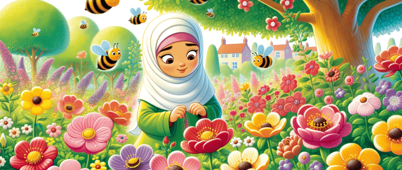 amina - five treasures - garden
