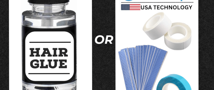 Hair glue or weetape hair wig tape