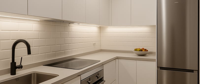 Reforma de cocina pequeña en piso de Barcelona