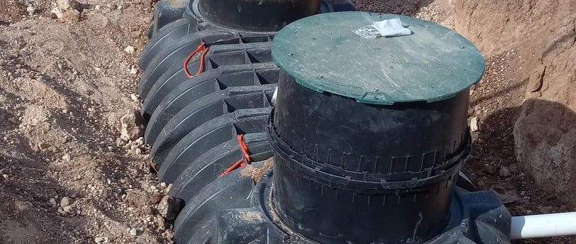 risers-for-infiltrater septic-tank