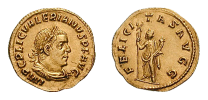 aureo del emperador Valeriano