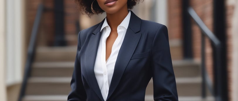 person standing near the stairs