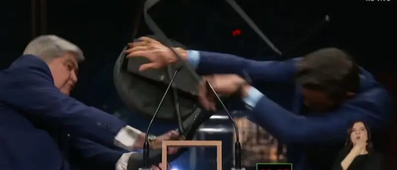 Datena dá Cadeirada em Pablo Marçal