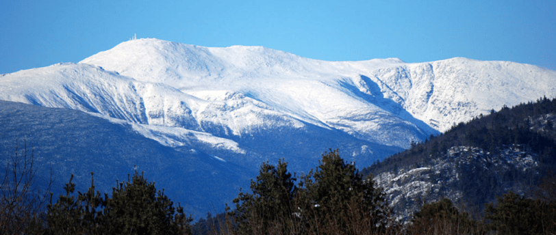 The White Mountains in New Hampshire