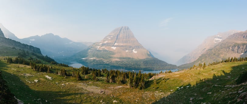 Glacier National Park Panorama